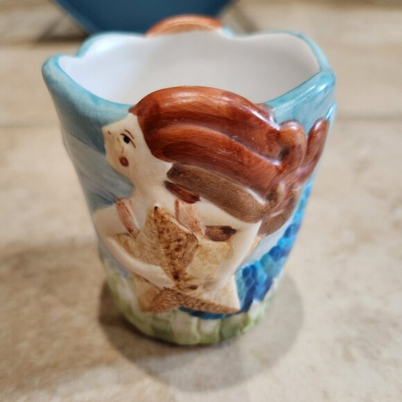 Yankee Candle Tealight Candle Holder Mermaid Theme - Picture 1 of 5